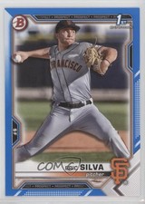 2021 Bowman Draft Blue 101/150 Eric Silva #BD-162 0l9t