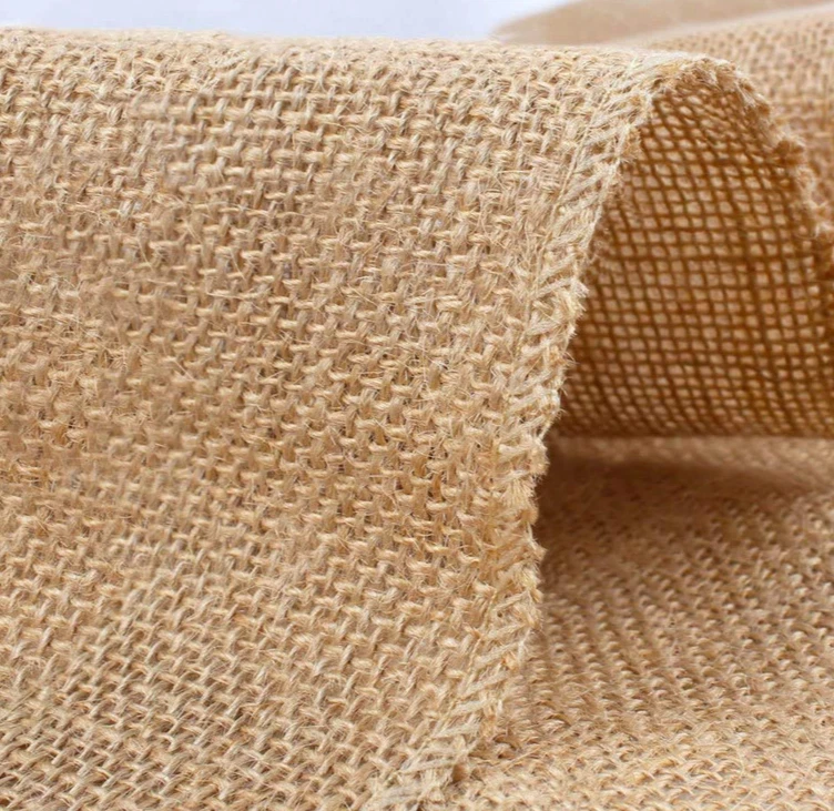 Natural Brown Jute For Making Jute Bags Craft Home Decor Matting Hessian Cloth - Image 2 of 4