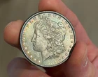 1885 UNC TONED MORGAN DOLLAR!