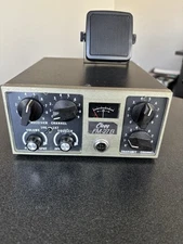 Clegg FM-27B Mobile VHF  2 Meter Transceiver Tested For Receive Only, No Mic!