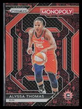 2024 Panini Prizm Monopoly WNBA #WNBA10 Alyssa Thomas All-Star Red Classic Icons