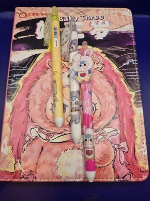Baby Three Notizbuch A5 und Kugelschreiber 3x