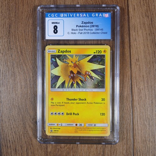 Zapdos graded CGC 8 for sale on eBay