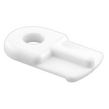 L 5766 Window Screen Clips Flush White Plastic Hardware Replacement 8 PCS