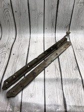 Vintage Mg Mga Mgb Seat Track Runner Slider Rail Locking Lever Adjustment