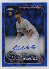 2024 Topps Chrome Sapphire Edition Auto 27/199 Coco Montes #CSA-CM Auto lh0