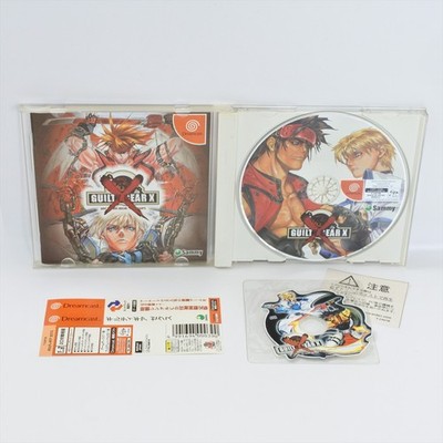 Dreamcast GUILTY GEAR X First Limited with Audio CD Type C Spine * 3253 Sega dc