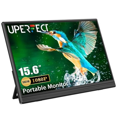 UPERFECT 15,6 Zoll Tragbarer Monitor 1920*1080 Display IPS LCD-Bildschirm VESA