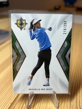 2024 UD Portfolio Golf Ultimate Collection Michelle Wie West #UC-MW #210/299