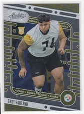 #120 2024 Absolute BASE [ Troy Fautanu RC Pittsburgh Steelers