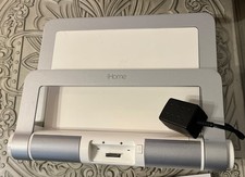 iHome iStand Notebook Media Center with Built-in Speakers IH-A711SS White New