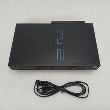 Sony PlayStation 2 PS2 Fat SCPH-50001 Console and SATA Adapter Tested & Working