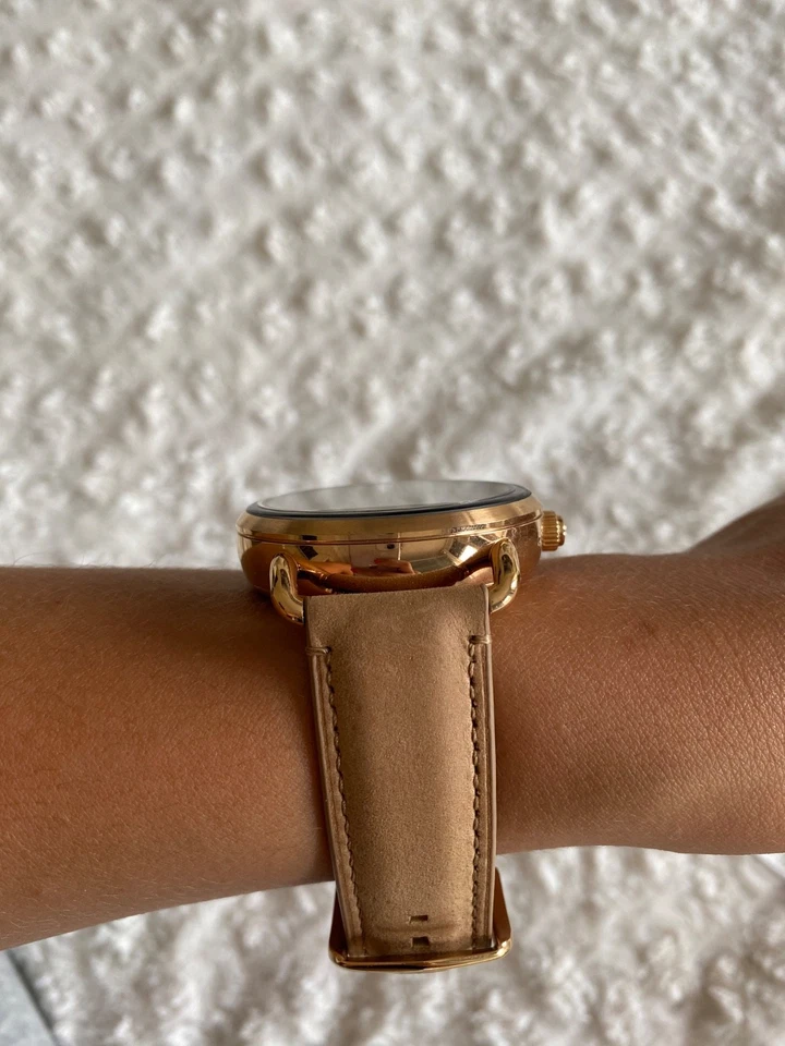 FOSSIL Smartwatch Q Wander FTW2102 Leder - hellbraun - Bild 3 von 4