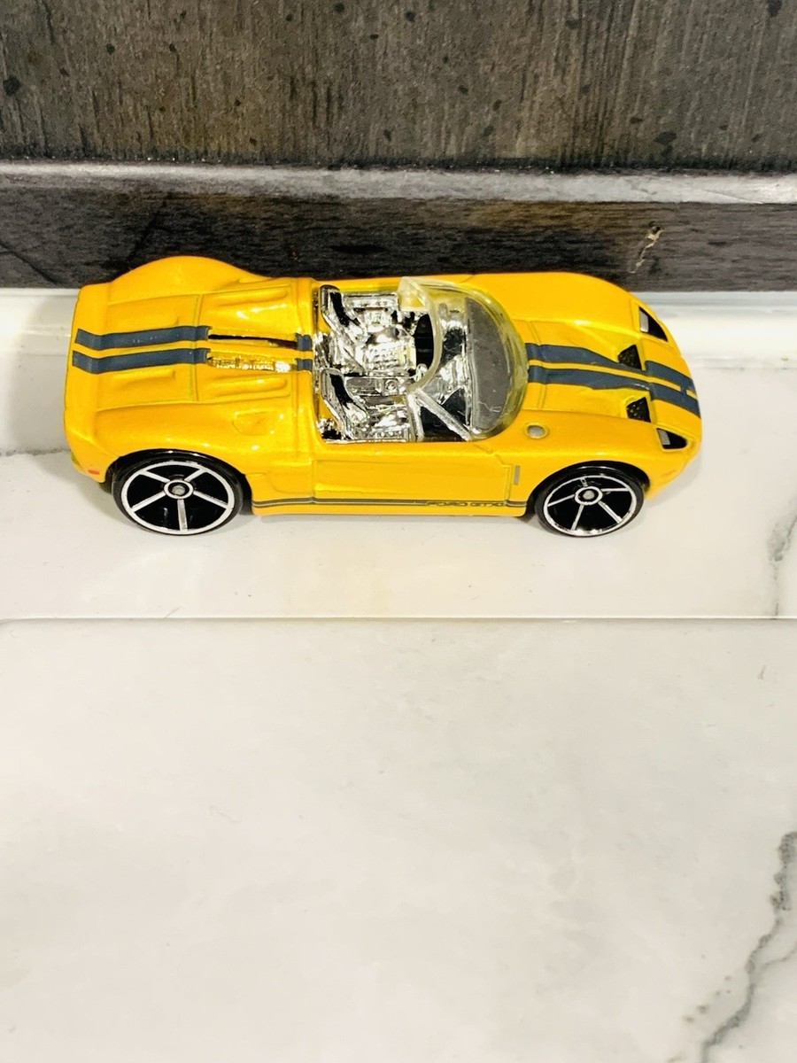 Hot Wheels 2007 Yellow Ford GTX1 Convertible | eBay