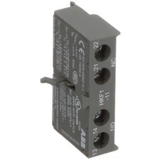 1PC ABB HKF1-11 Auxiliary Contacts, 1NO-1NC, Front Mount, Screw Terminals, HKF