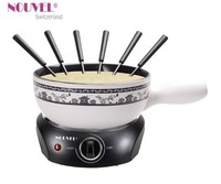 Elektro KäSefondue-Set Bis 6 Personen Nouvel Swiss Chalet 22 Cm / 2,2 L