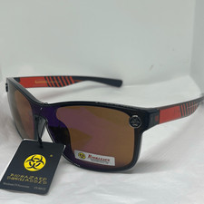 Biohazard Sunglasses Mirrored Maximum UV Protection