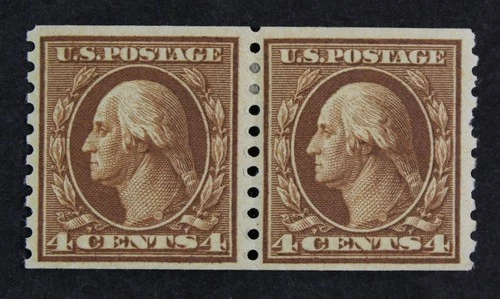 CKStamps: US Stamps Collection Scott#446 4c Washington Mint H OG CV$300