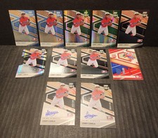 2020 Panini Elite Extra Edition DPL Lenny Carela Base Auto Relic Set of 11