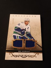 2021-22 Upper Deck Artifacts - Bo Horvat #1 Gold Material Relics /249 (MEM)