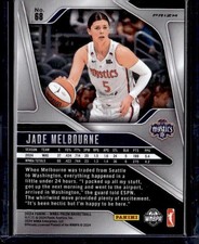 2024 Panini Prizm WNBA #68 Jade Melbourne Ice Prizms