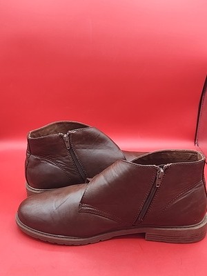 Frye and Co. Mens Oliver Stacked Heel Monk Strap Chukka Boot 