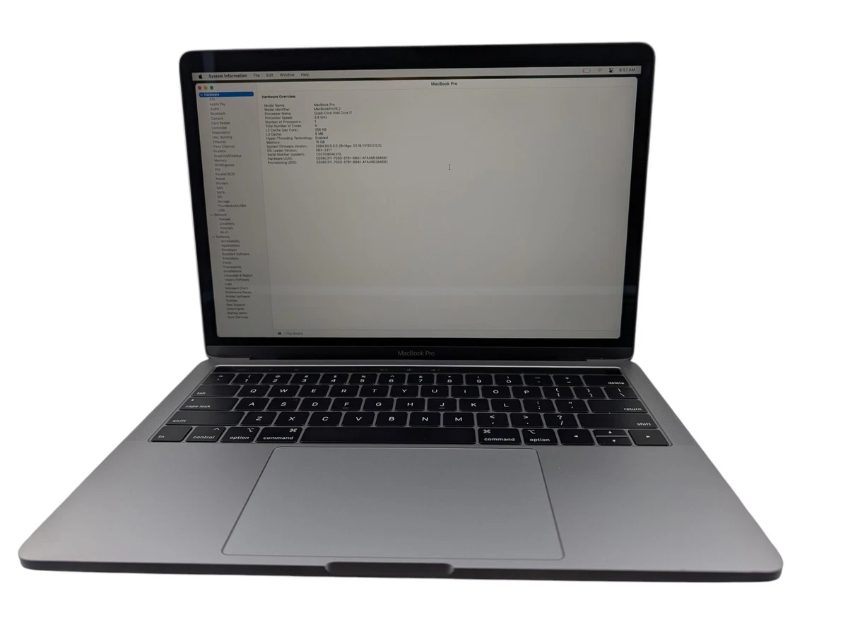 Apple MacBook Pro 13.3 Inch 1TB Laptops for sale | eBay