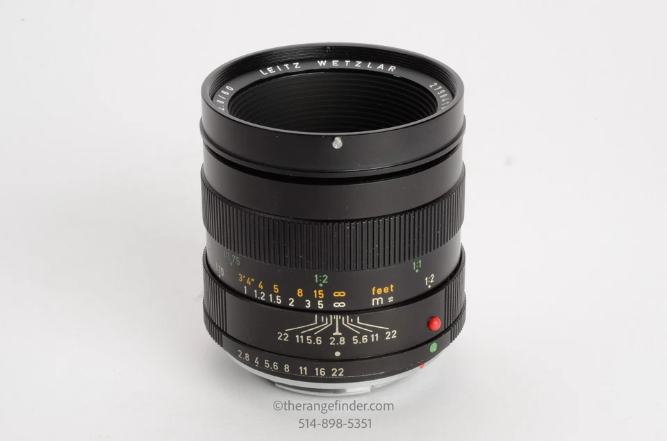 徕卡 60 毫米 f2.8 微距 Elmarit-R 3 摄像头镜头(仅限加拿大境内发货) — 第 4/4 张图片