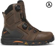 Danner Vicious Boa Mens 8 Brownorange Composite Toe Nmt Work Boots 13801