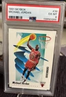 (2) Card Lot MICHAEL JORDAN  PSA 6 EX-MT🔥🔥 91’ Skybox 07’ Fleer Jordan Box Set