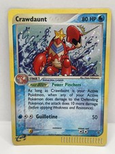 Pokemon TCG Crawdaunt EX Dragon Holo Rare 3/97 Lightly Played on eBay