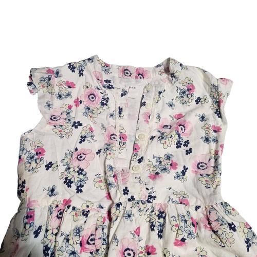 Girls Dress Floral and Chambray bundle of two dresses size Small - Picture 3 of 10