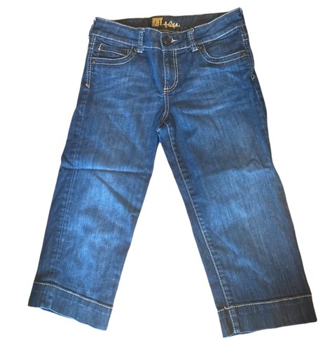 Kut From The Kloth Jeans Womens Capris Size 8 Flap Pockets