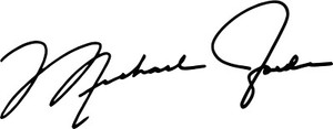 michael jordan's autograph