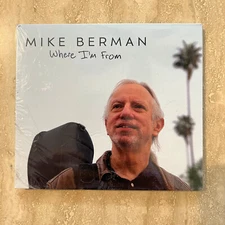 CD Mike Berman Where I'm From 2022 Arthur Michael Berman Music (NEW)