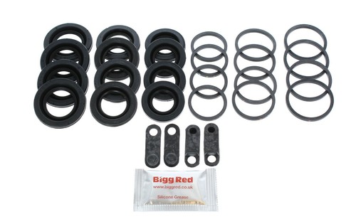 Per Porsche Cayenne Anteriore L/R Pinza Freno Sigillo Kit Riparazione Revisione