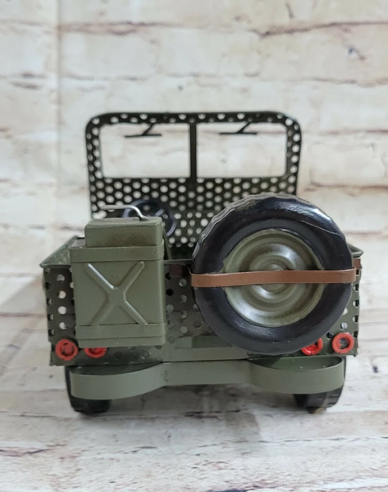 1940 Willys-Overland IF Jeep 1:12 Coche Automóvil Ejército Segunda Guerra Mundial Estatuilla Oferta Foto 4 de 4