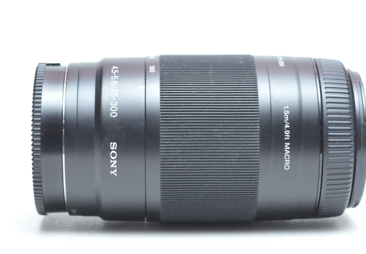 Sony SLA 75-300mm f/4.5-5.6 Super Telephoto Lens for Minolta/Sony