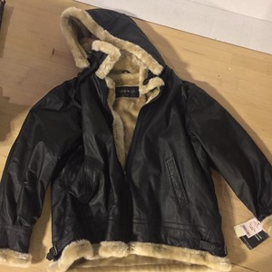 sergio benini leather jacket