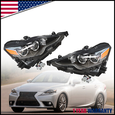 #ad LED Headlights Set For Lexus IS250 IS350 2014 2015 2016 Left amp; Right Head Lamps $301.87
