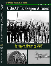 TUSKEGEE AIRMEN USAAF Films WW2 P-40 P-47 P-51 AT-6 RARE