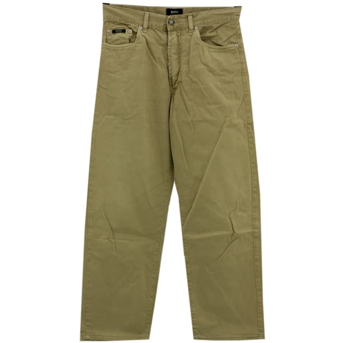 #5230 Hugo Boss Men's Jeans Pants Arkansas Denim No Stretch Sand 33/28
