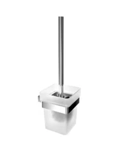 ICO Bath V3613 Volkano Cinder Wall Mounted Toilet Brush, Chrome