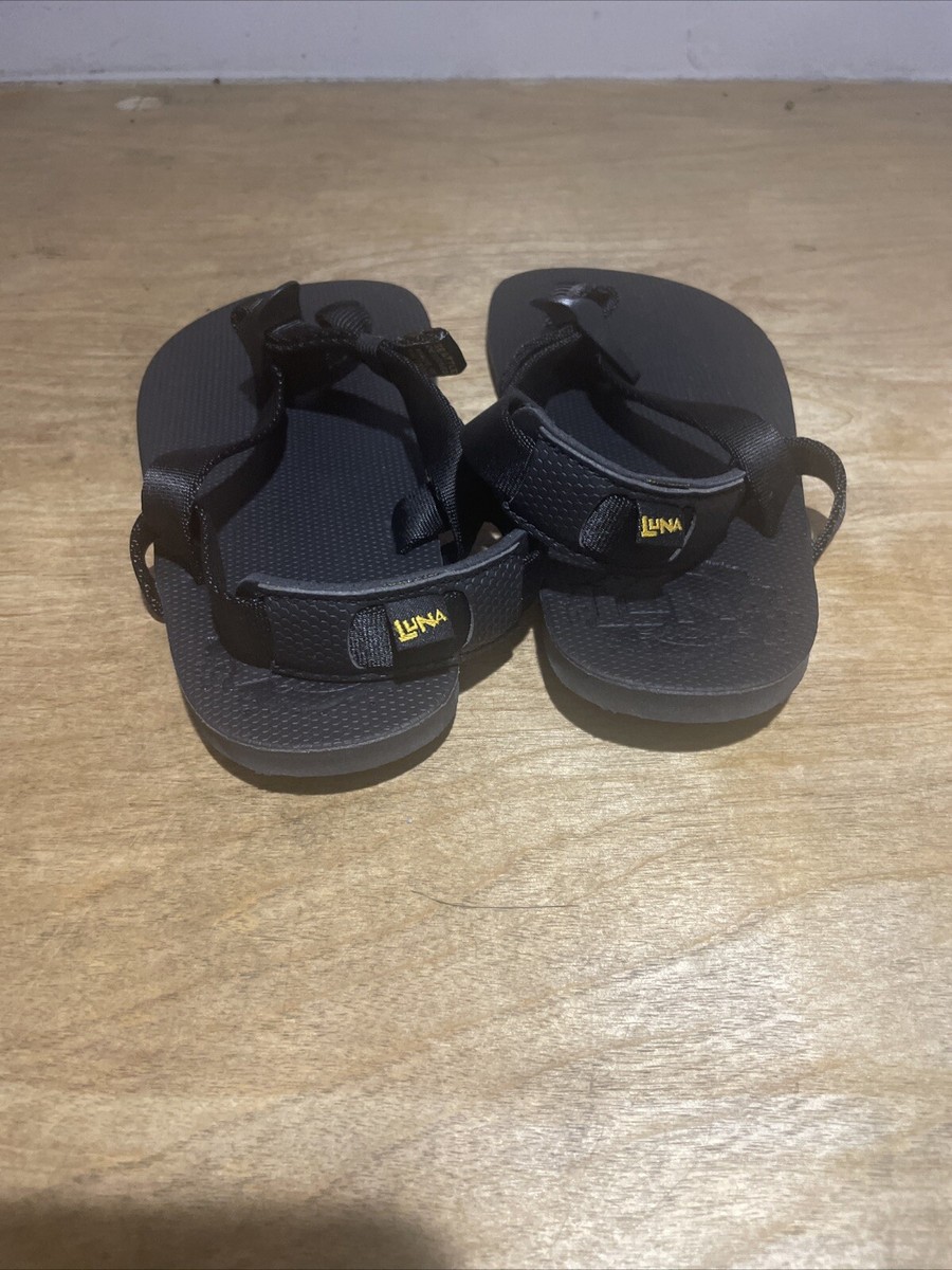 Size 12 M/14 W- Luna Sandals Black Venado 2.0 Men's | eBay