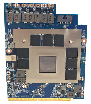 NEW GPU for Clevo X170KM laptop: NVIDIA RTX 3080; GN20-E7-A1; 16GB