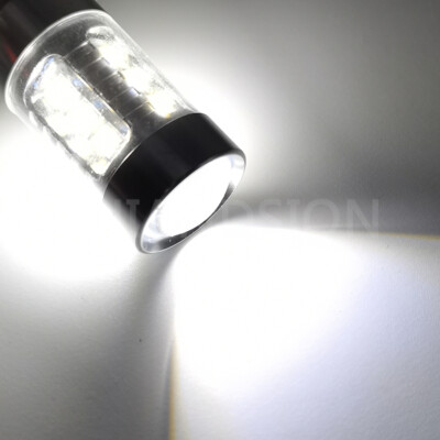 1PC DC 10-30V P26S 3030 LED Lampadina Del Faro Del Ciclomotore DRL Bianco 6000K