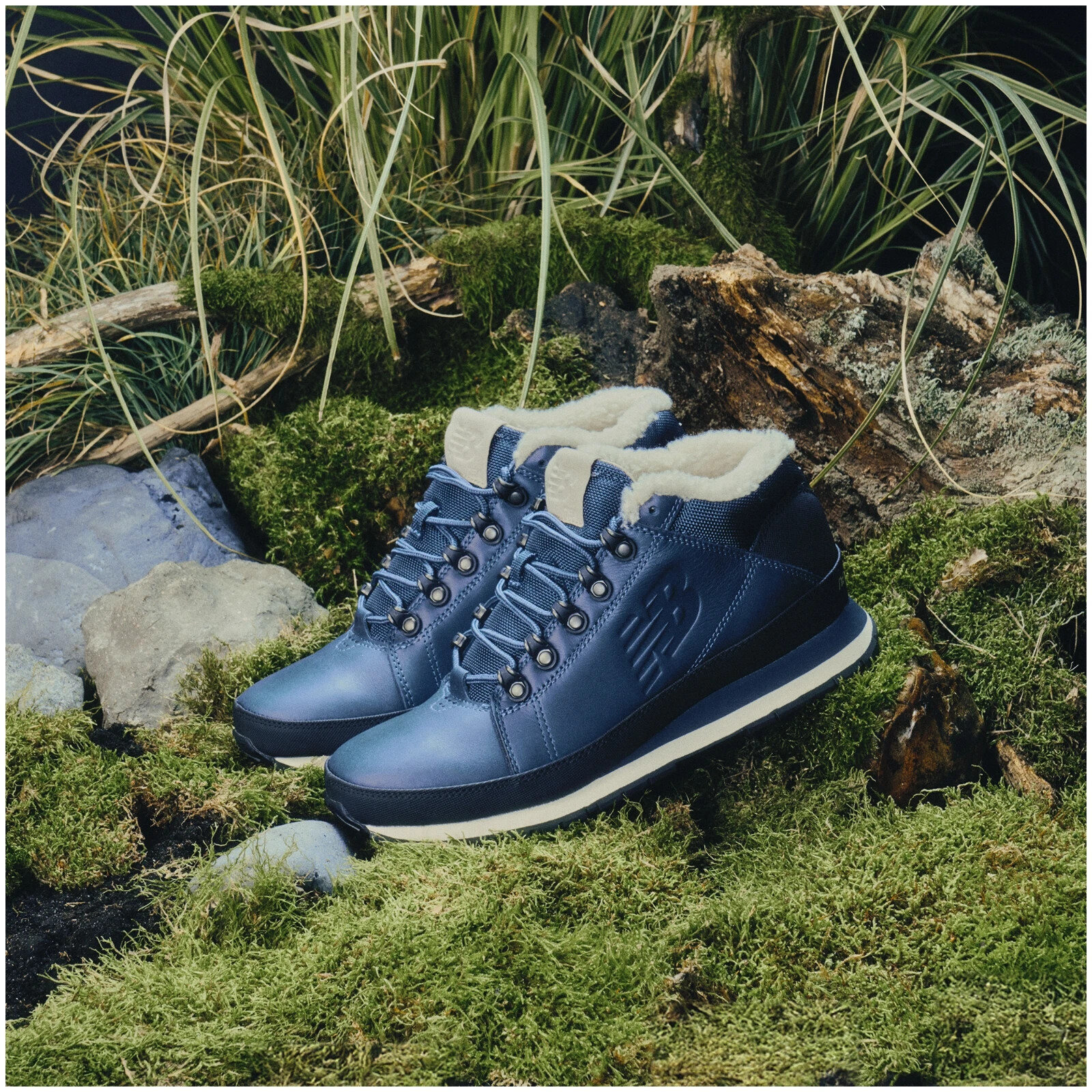 New Balance 754 H754LFN Naby Blue Black Men's Casual Winter Shoes Boots