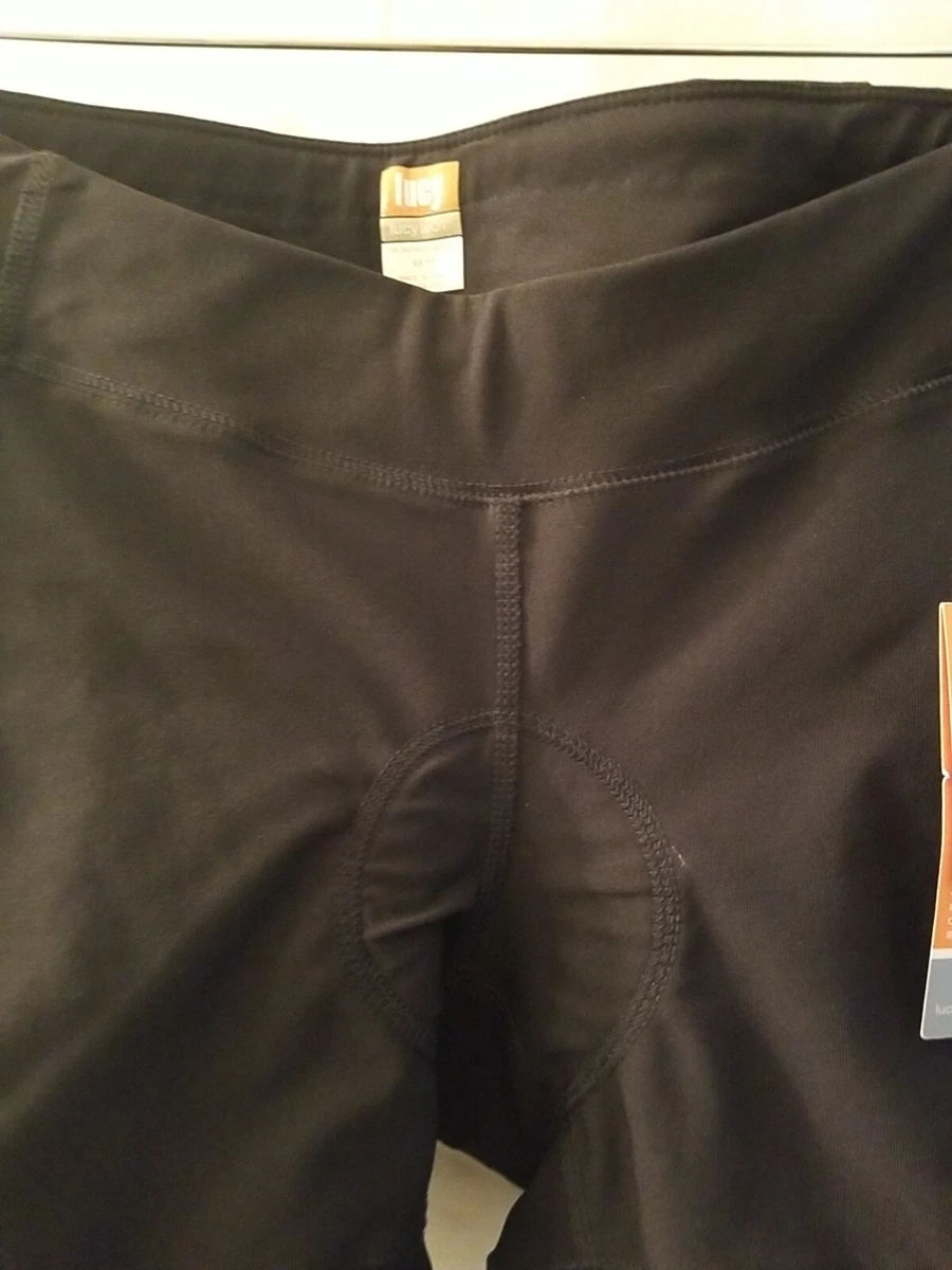 LUCY Spin Fusion Padded Shorts Women XS Black Fitted Athletic Shorts | eBay