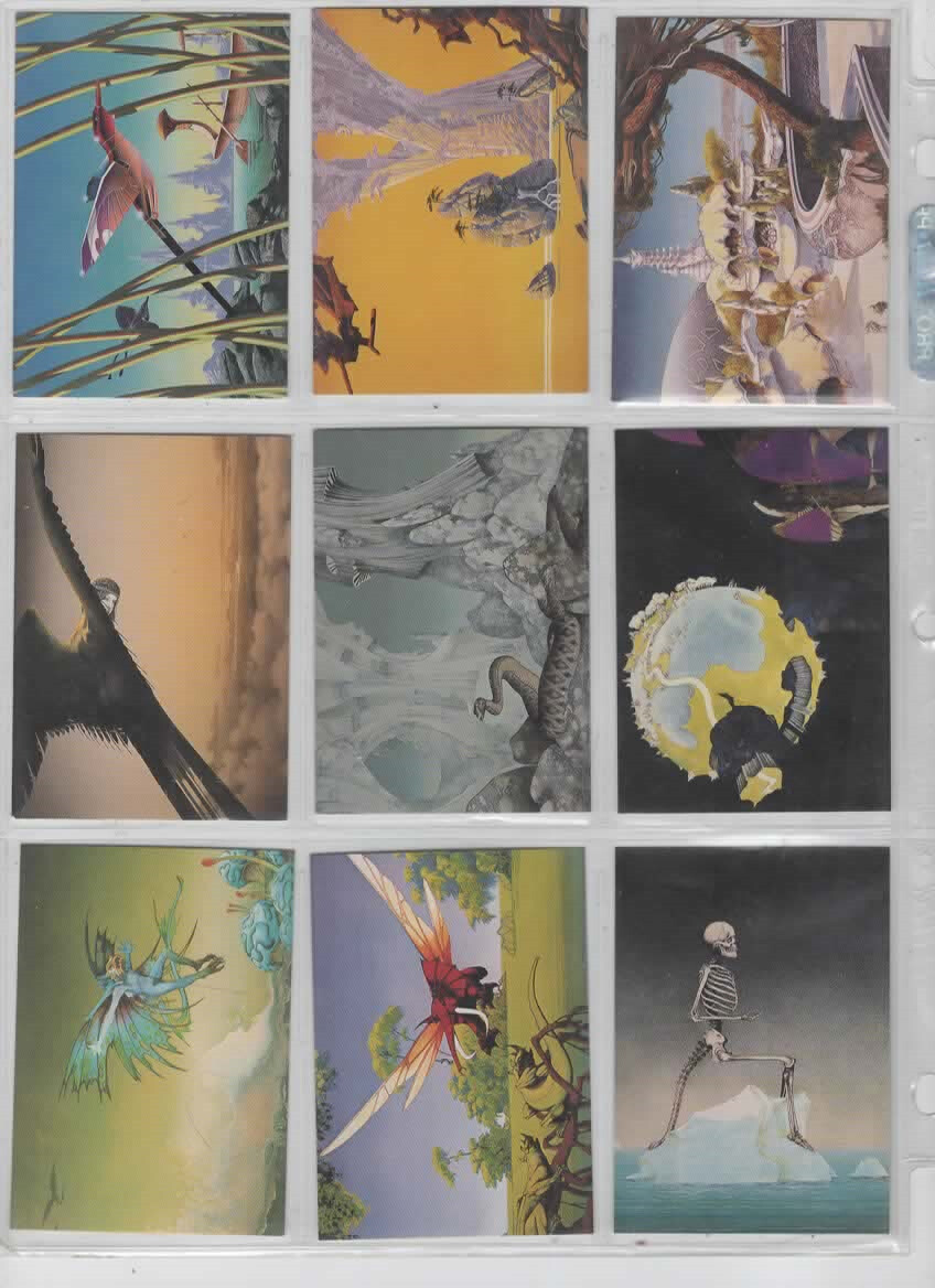 ブシロードその他 1993 ROGER DEAN 90 CARD COMPLETE SET 1993 ROGER DEAN 90 CARD COMPLETE SET