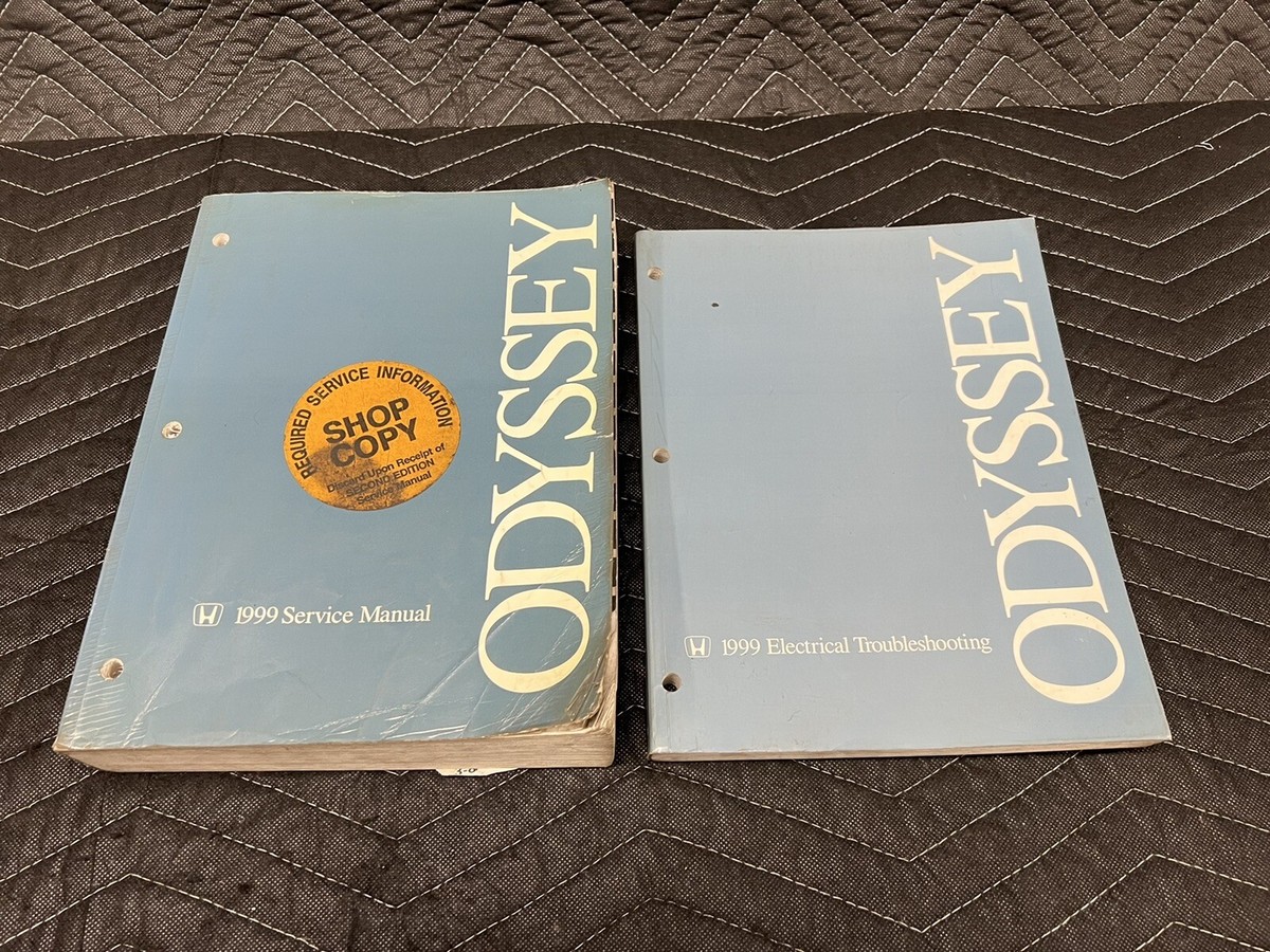 HONDA ODYSSEY サービスマニュアル 1999年 1999 Honda Odyssey Shop Service Repair And Electrical Manuals | eBay